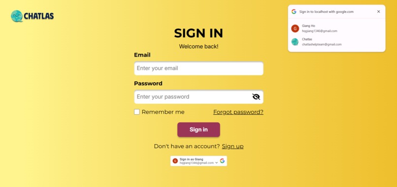 Chatlas – screenshot 3