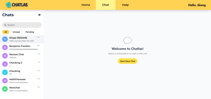 Chatlas – screenshot 4