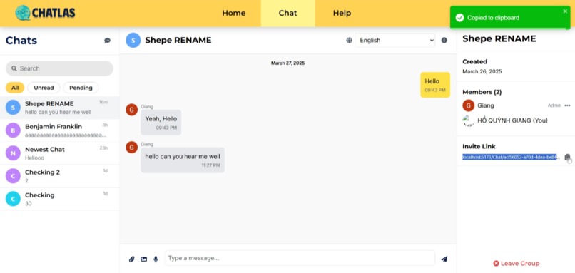 Chatlas – screenshot 5