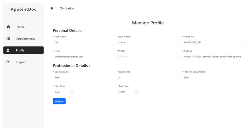 DoctorAppoint – Seamless Healthcare at Your Fingertips – screenshot 9