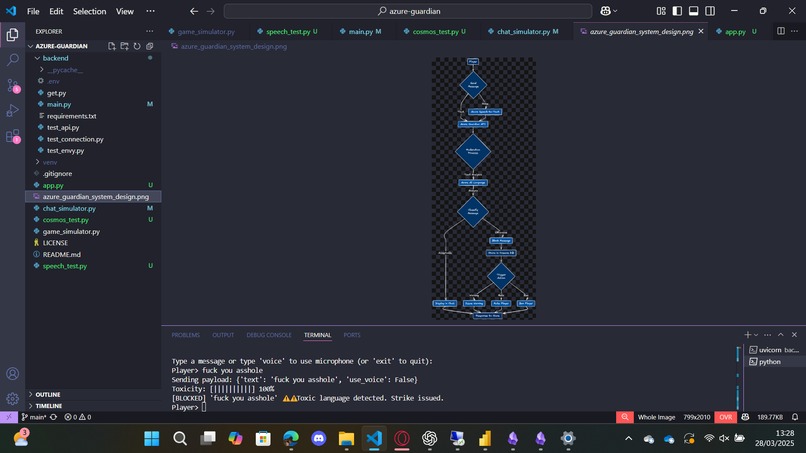 Azure Guardian – screenshot 1