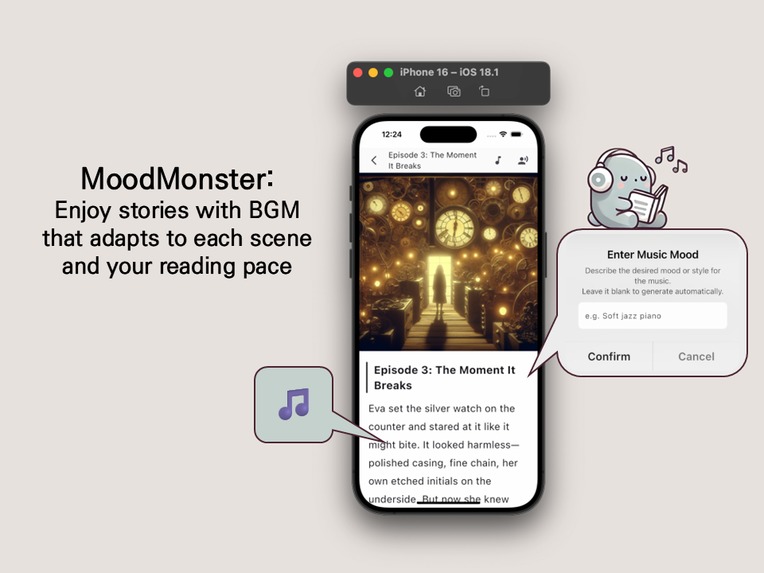 MoodMonster – screenshot 1