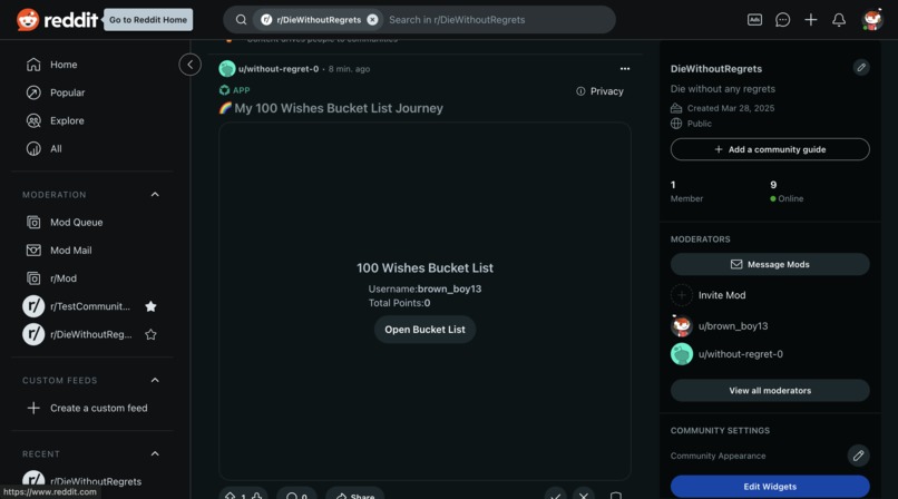 No Regrets – screenshot 1