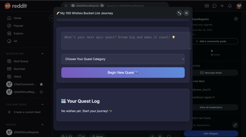 No Regrets – screenshot 2