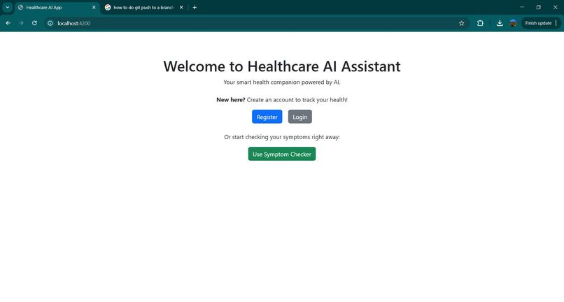 AI-Powered Personal Health Assistant – screenshot 3