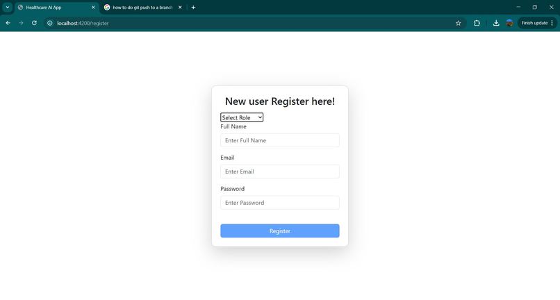 AI-Powered Personal Health Assistant – screenshot 4