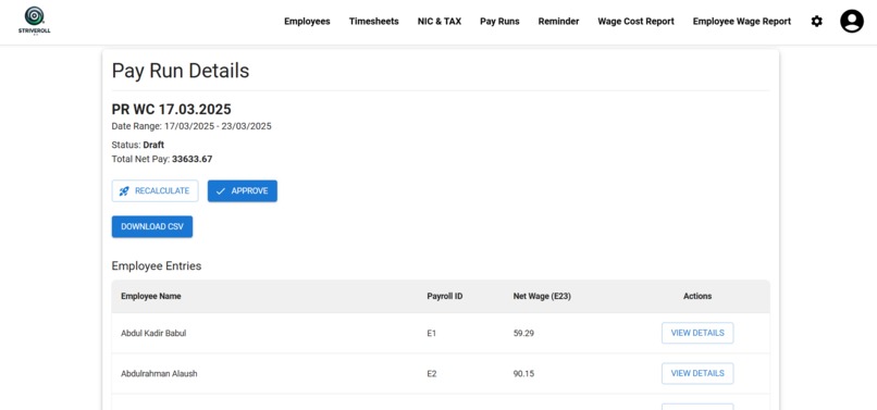 StriverRoll – screenshot 3