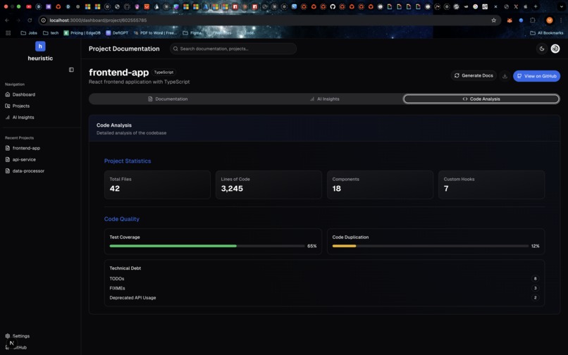 Heuristic – screenshot 3