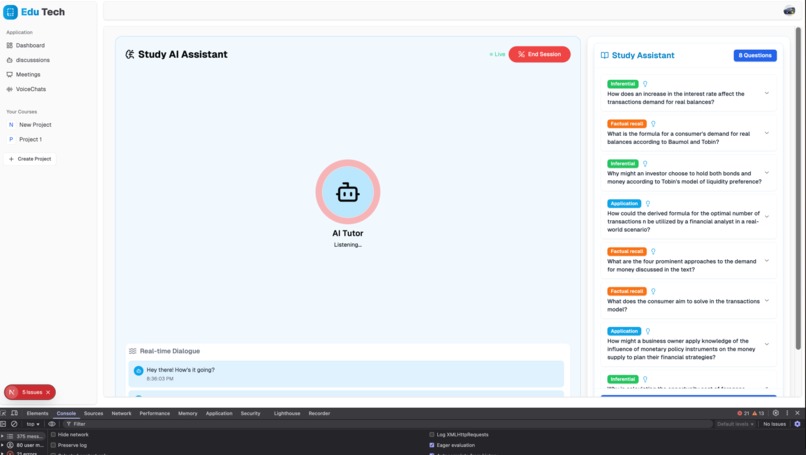 StudyAI – screenshot 1