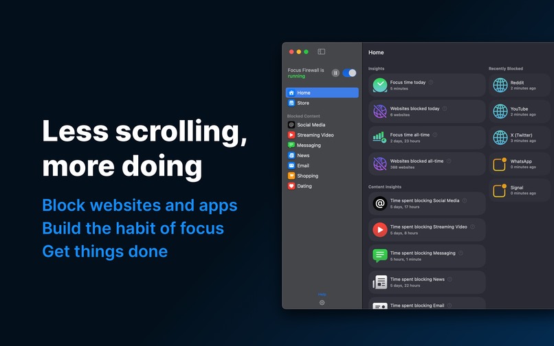 Focus Firewall – screenshot 1