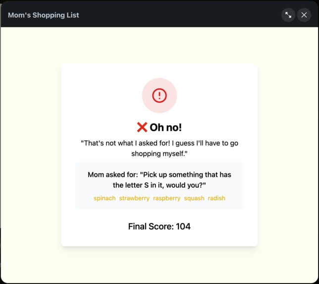 Mom's Shopping List – screenshot 6