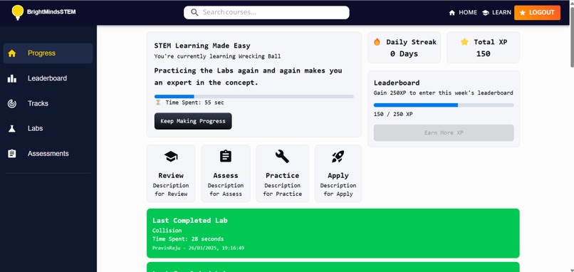 BrightMindsSTEM – screenshot 3