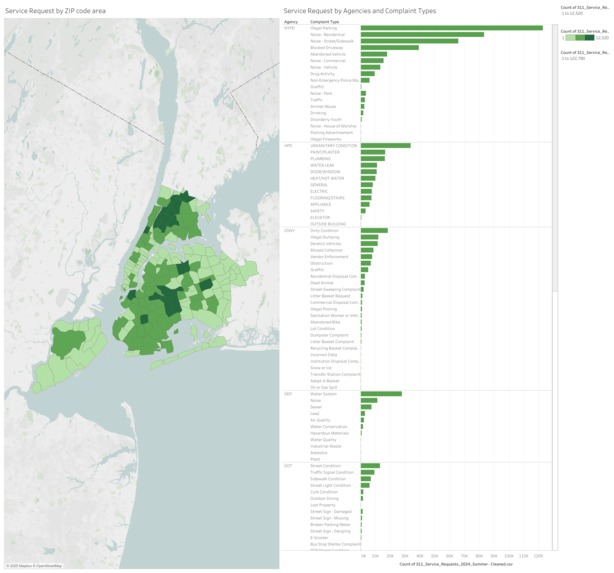 Analysis of NYC-311 Service Request Data (2023–2024 Focus) – screenshot 1