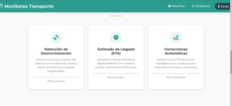 SUPERVISION INTELIGENTE DEL TRANSPORTE PÚBLICO – screenshot 1