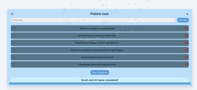 Pebble Task – screenshot 7