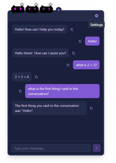 KIWI widget – screenshot 2