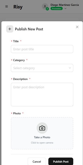 Risy – screenshot 2