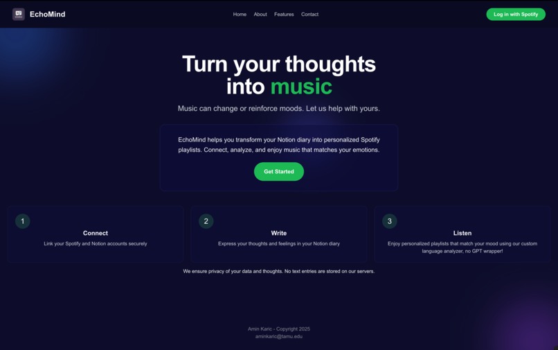 EchoMind – screenshot 2