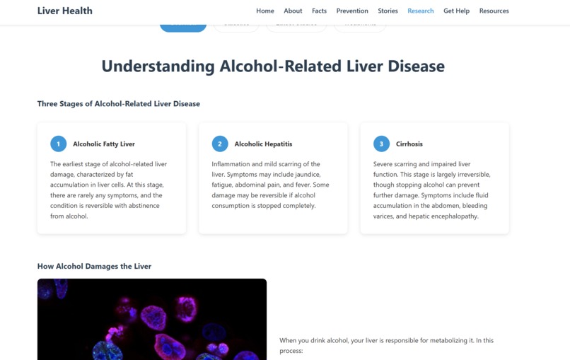 LiverStrong – screenshot 2