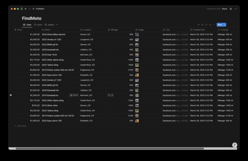 FindMoto – screenshot 3
