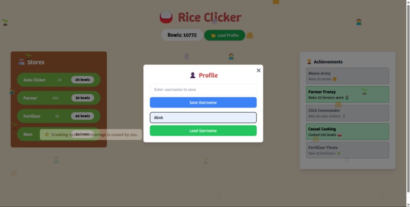 Rice Clicker – screenshot 3
