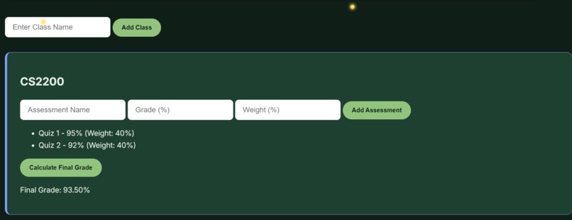 GradeCamp – screenshot 2