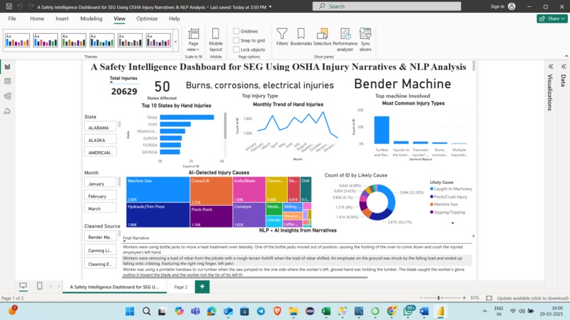 404: Insights Not Found A Safety Intelligence Dashboard   – screenshot 1