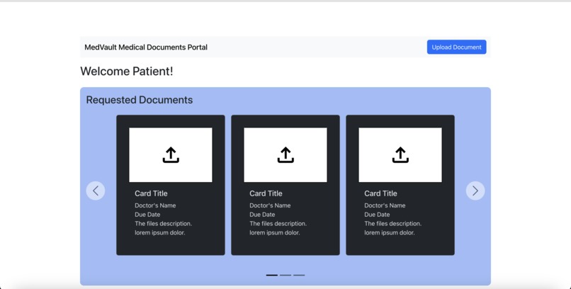 MedVault – screenshot 1