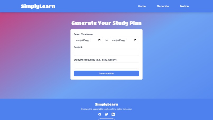 SimplyLearn – screenshot 2