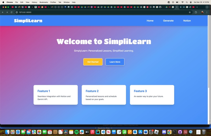 SimplyLearn – screenshot 1