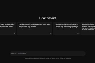 HealthAssist - Mental Wellness Chatbot