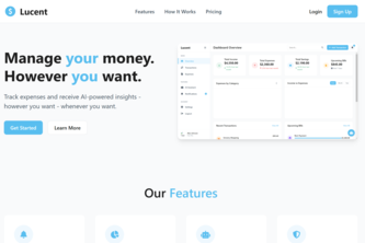 Lucent - AI-Powered Finance Management 