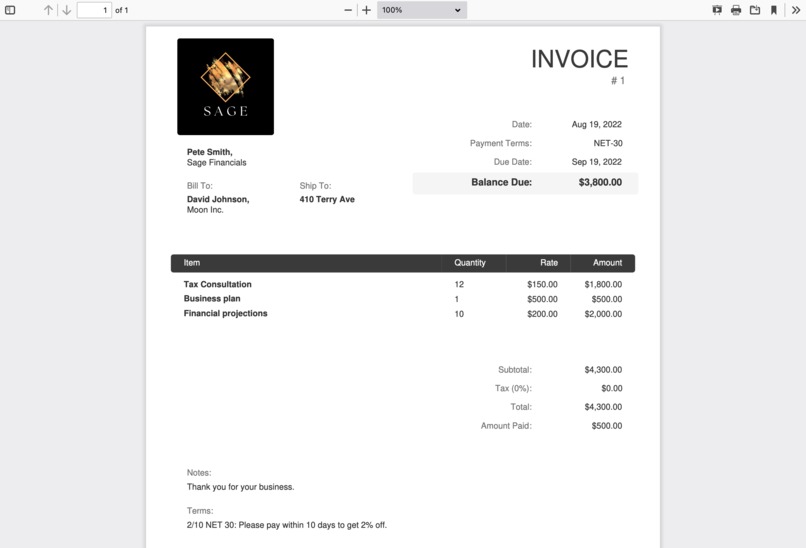 AIccounts (AI + Accounts) – screenshot 3