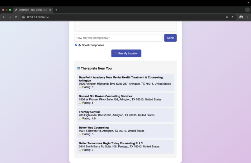 EmotiCare – screenshot 3