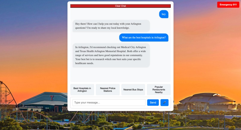 ChatArlington – screenshot 1