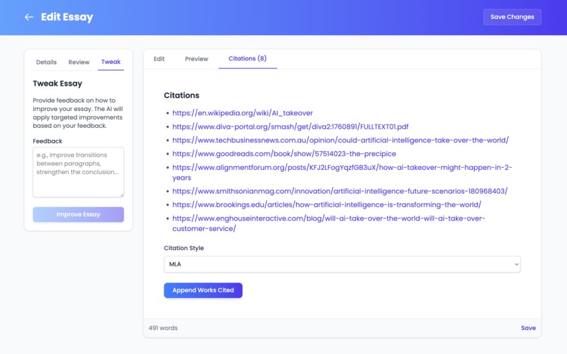 Word Weaver AI – screenshot 5