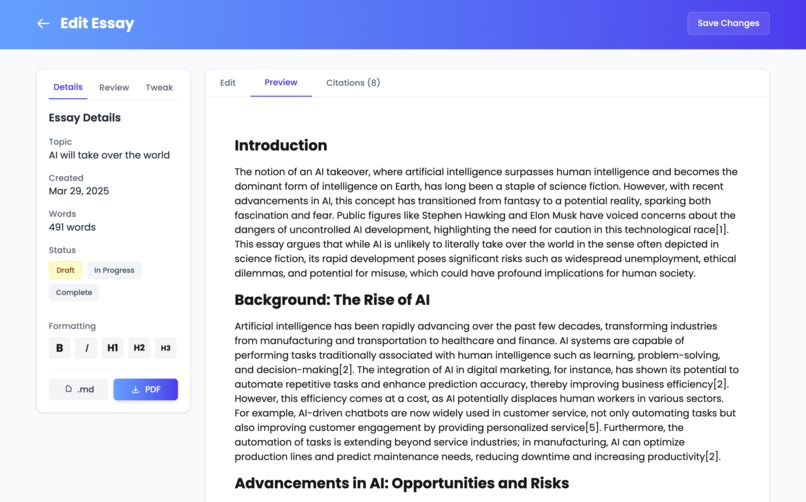 Word Weaver AI – screenshot 7