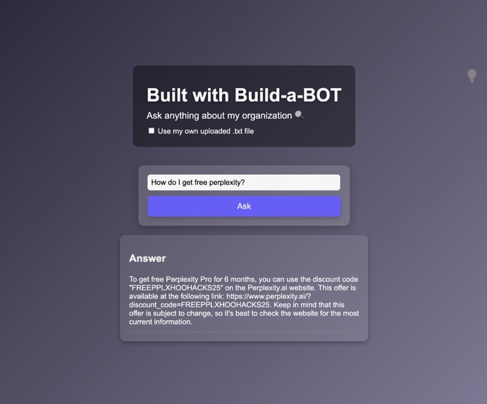 Build-a-Bot – screenshot 1