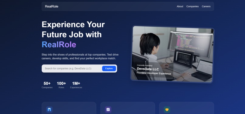 RealRole – screenshot 1
