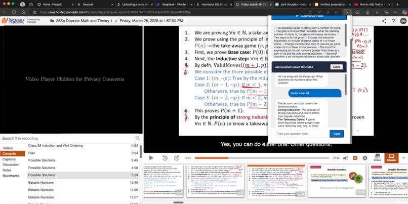 PanoptoPal – screenshot 1
