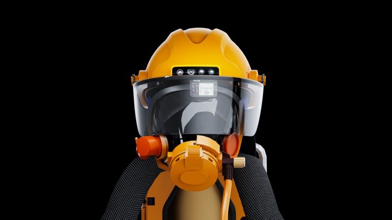 Inferno | MR&AI Driven Firefighting Helmet – screenshot 3