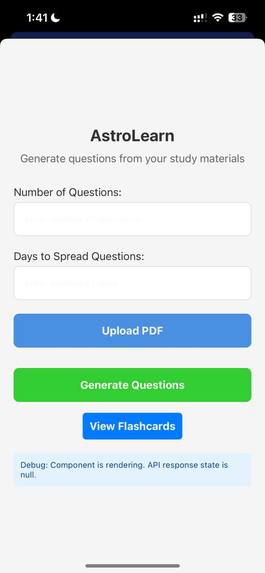 AstroLearn – screenshot 2