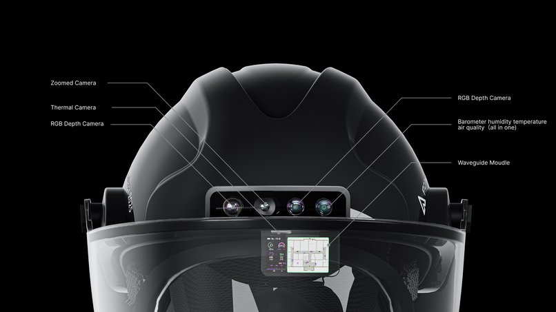 Inferno | MR&AI Driven Firefighting Helmet – screenshot 6