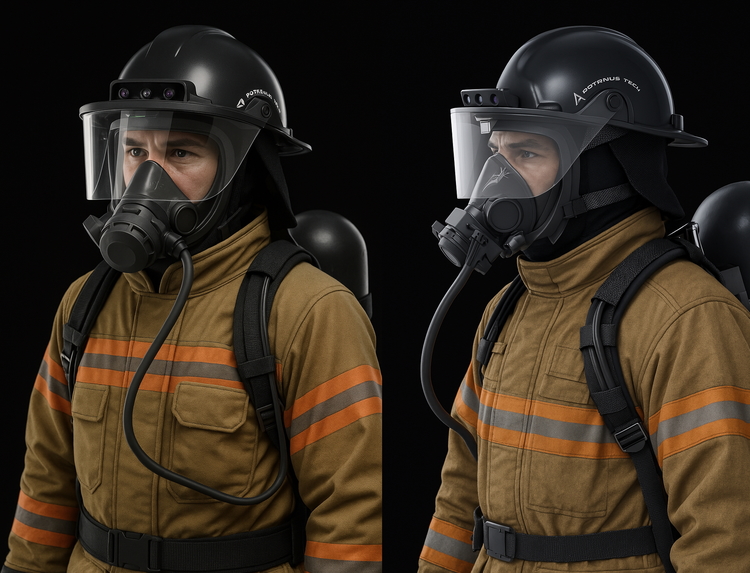 Inferno | MR&AI Driven Firefighting Helmet – screenshot 5