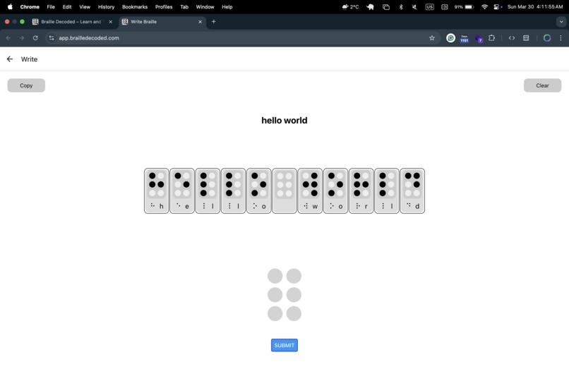 Braille Decoded – screenshot 3