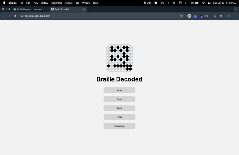 Braille Decoded – screenshot 2