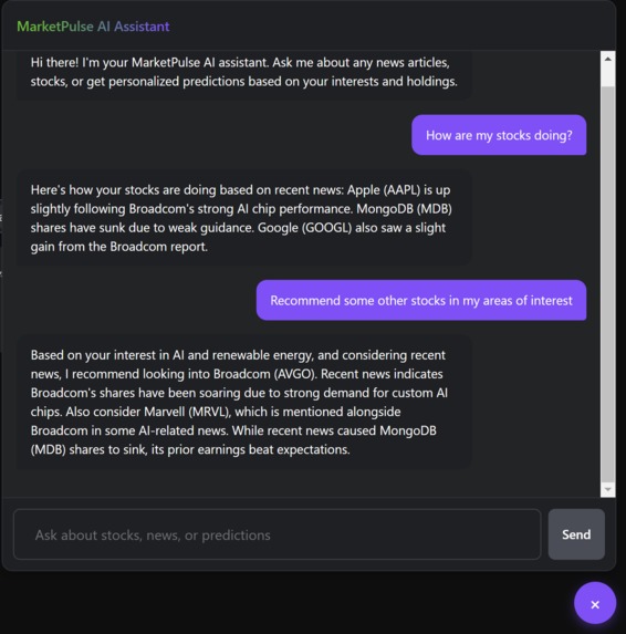 MarketPulse – screenshot 4