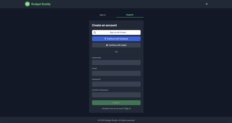 Budget Buddy – screenshot 2