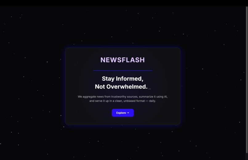 Newsflash – screenshot 1