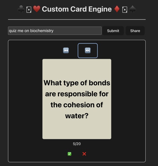 Custom Card Engine – screenshot 1